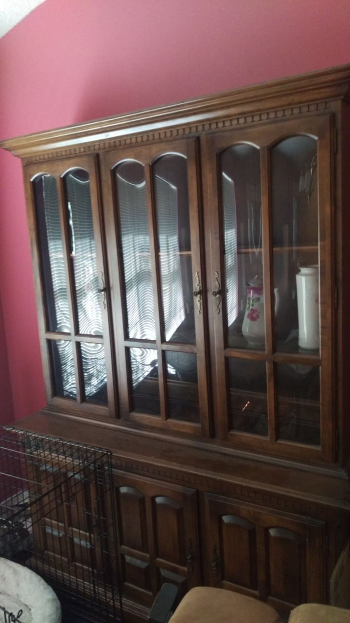 1980s Ethan Allen China Cabinet Need To Know Value My Antique
