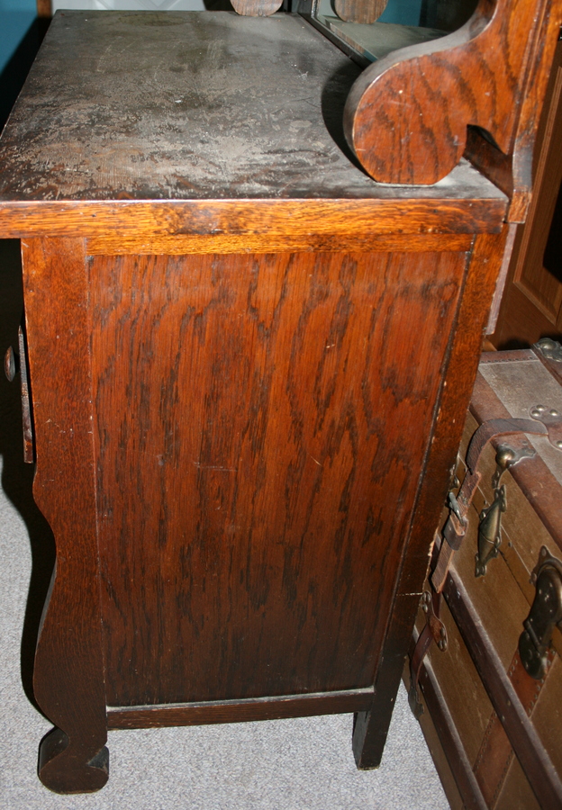 Larkin Co. Oak Buffet | My Antique Furniture Collection