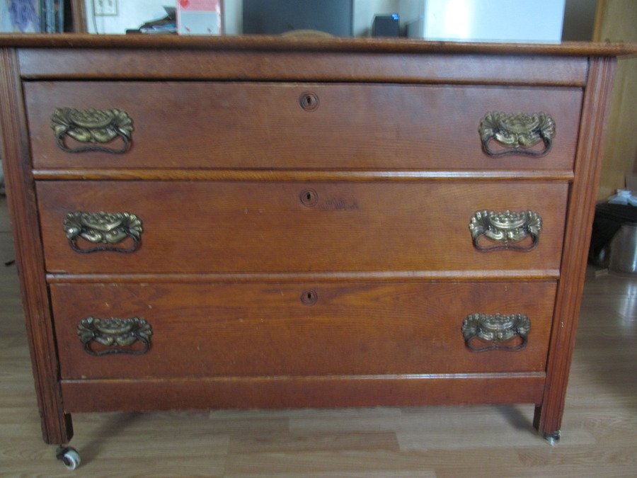Trying To Find Out How Old This Dresser Is And Who Made It Is It