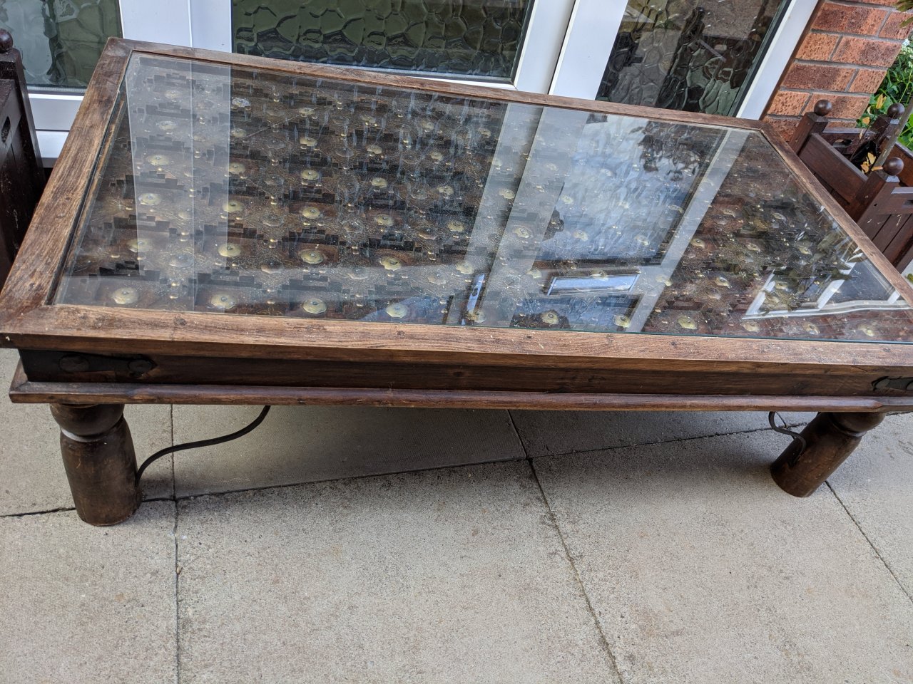 Arab Door Coffee Table - Worth Much? | My Antique Furniture Collection