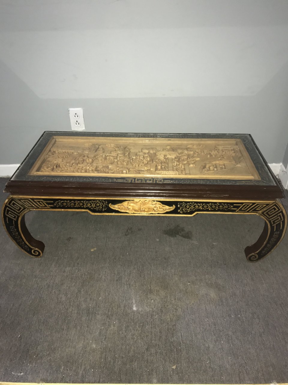 Antique Oriental Coffee Table | My Antique Furniture Collection
