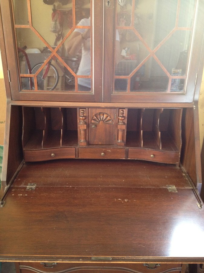I Have A Drop From Secretary Desk And Bookcase Made By The