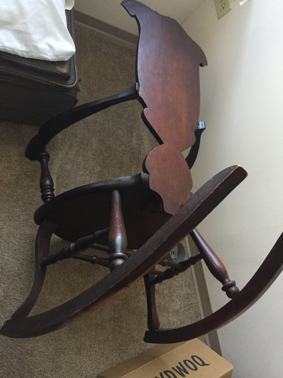 Very Old Rocking Chair | My Antique Furniture Collection