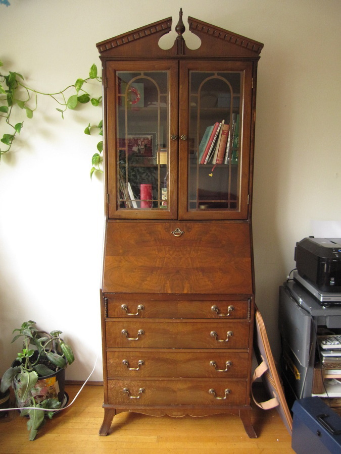 rockford furniture company antique - honderich secretary desk my antique furniture collection
