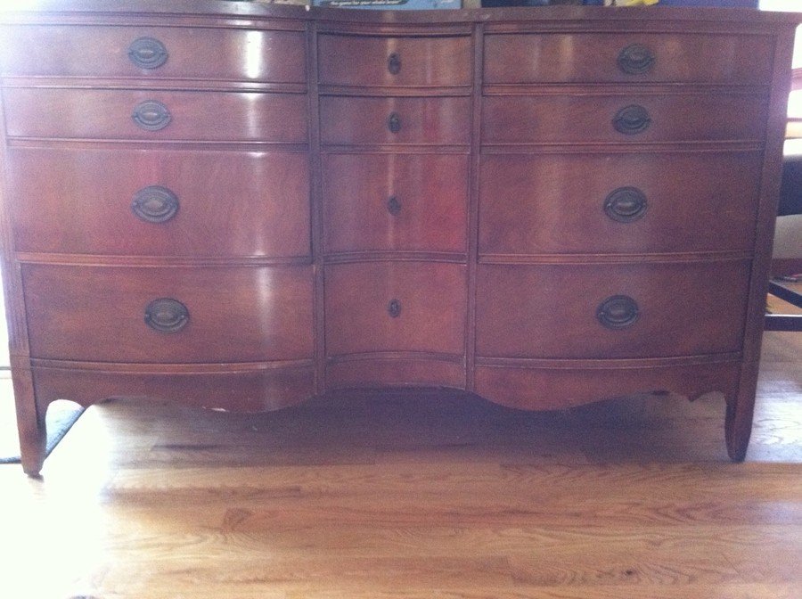 12 Drawer Dixie Mahogany Dresser My Antique Furniture Collection