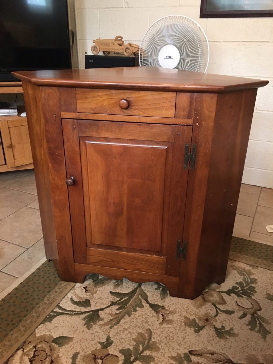 I Have A Stickley Corner Cabinet Owner Claims It Was Stored For
