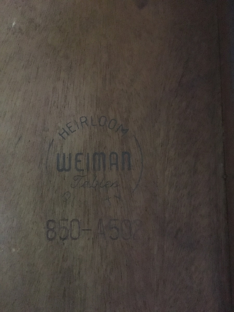 Weimar Table | My Antique Furniture Collection