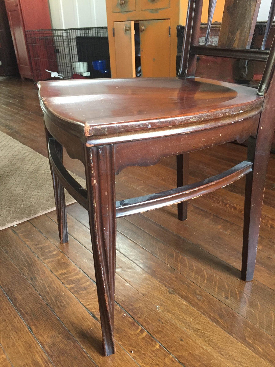 Louis Majorelle Side Chair | My Antique Furniture Collection
