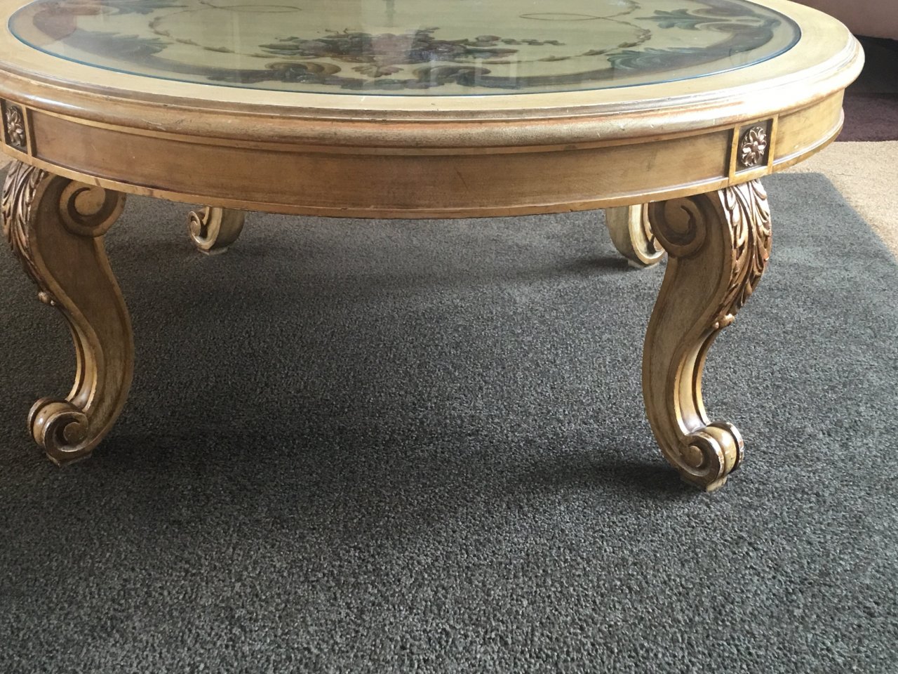 Round Coffee Table | My Antique Furniture Collection