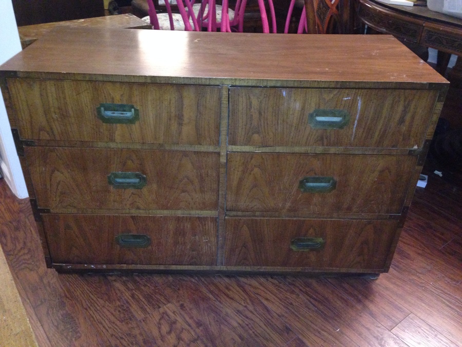I Have 2 Dixie Campaigner Dressers My Antique Furniture Collection