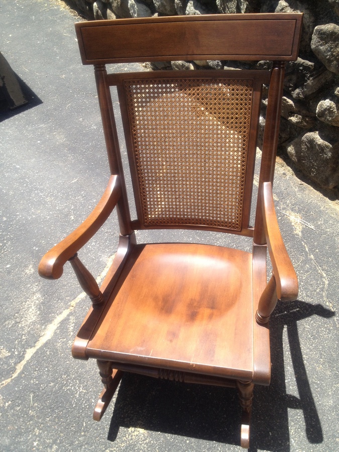 Tell City Antique Rocker Help My Antique Furniture Collection