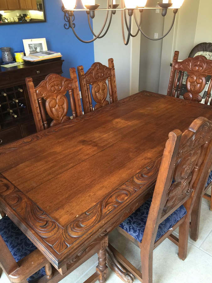 Antique Dining Set | My Antique Furniture Collection