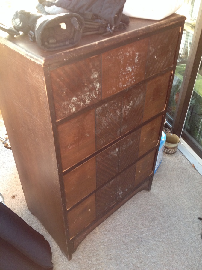 Beautiful Striped Wood Dresser But Is It Antique? My