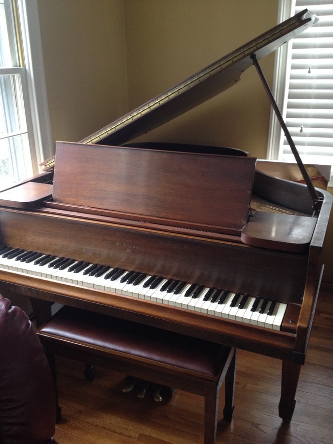how to find serial numbers of a baby grand baldwin pian