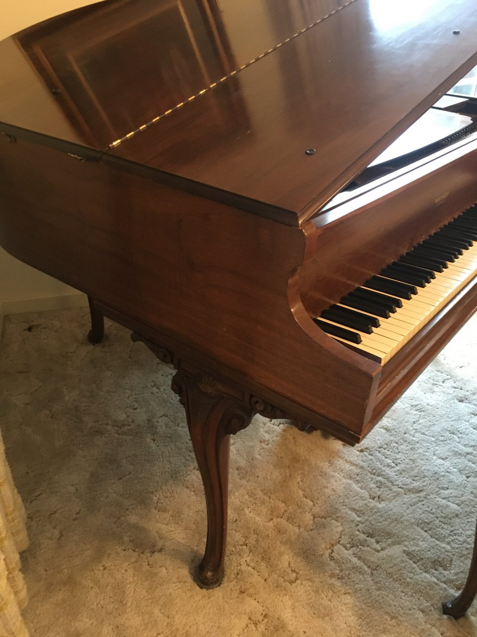 kimball baby grand piano r47826