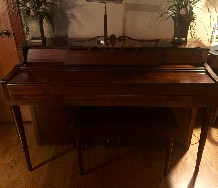 value of wurlitzer spinet piano