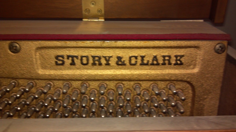 story and clark player piano serial number