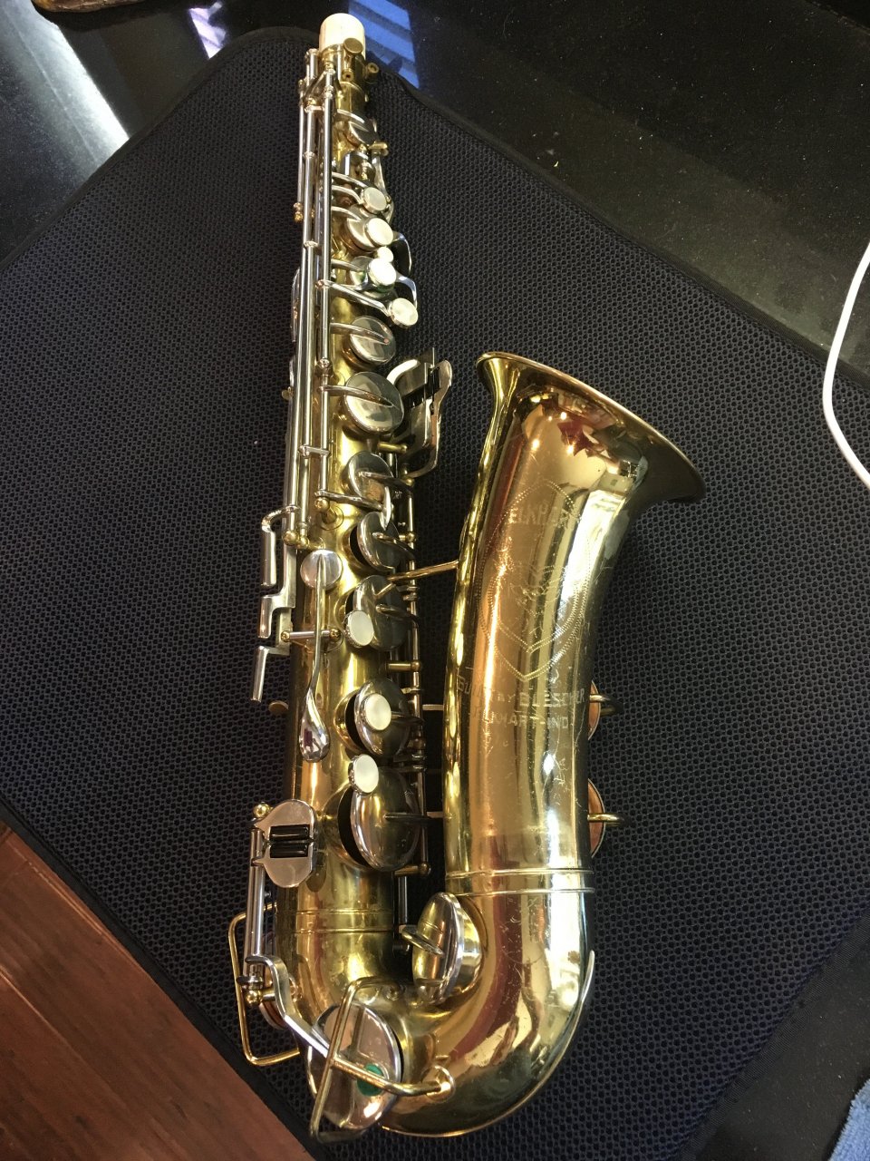 buescher aristocrat trumpet serial number